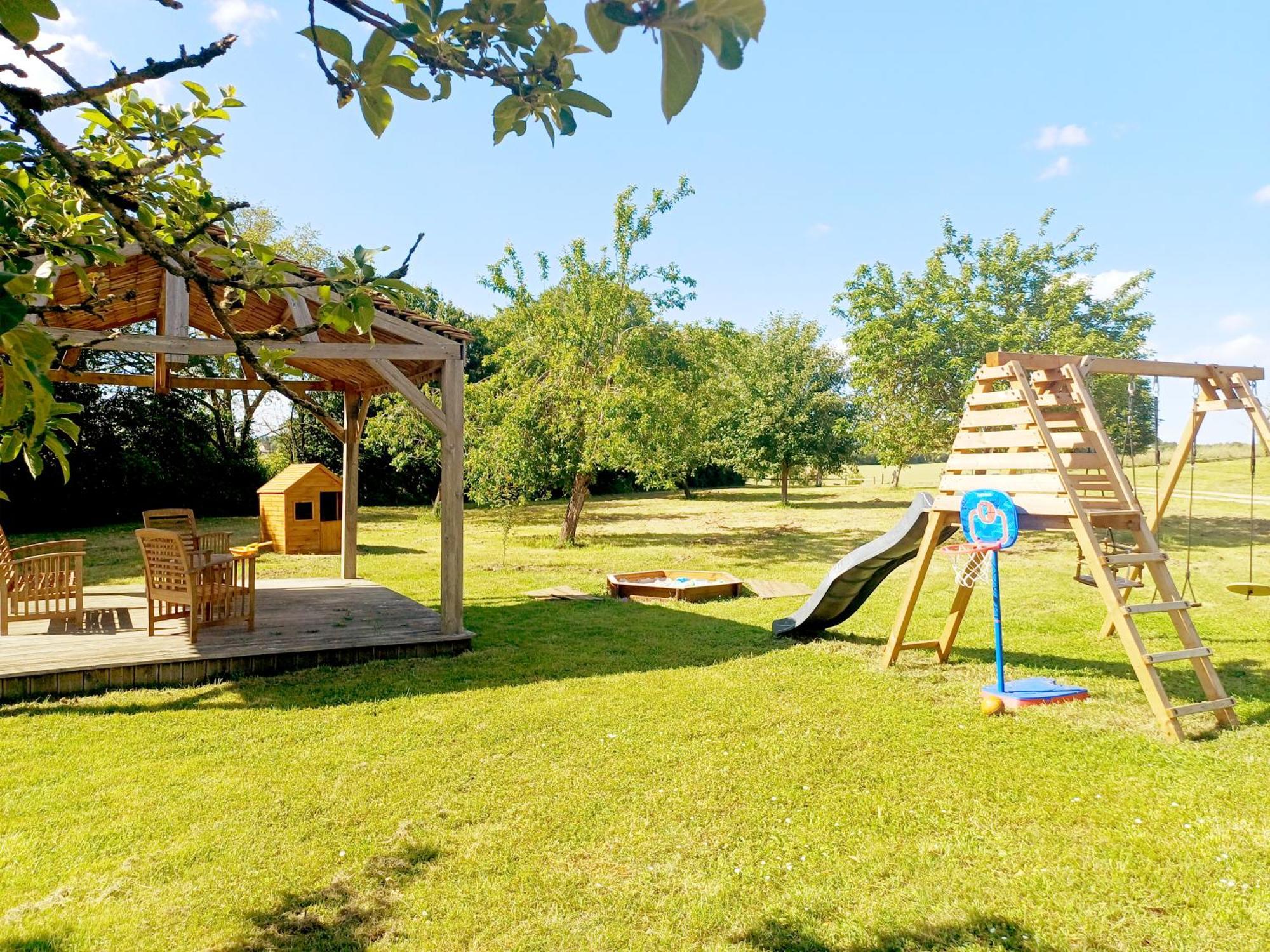 La Garenciere - Les Hirondelles Villa Champfleur  Ngoại thất bức ảnh